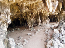 Cave tours are available