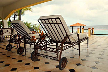Enjoy the views of the Caribbean Sea!